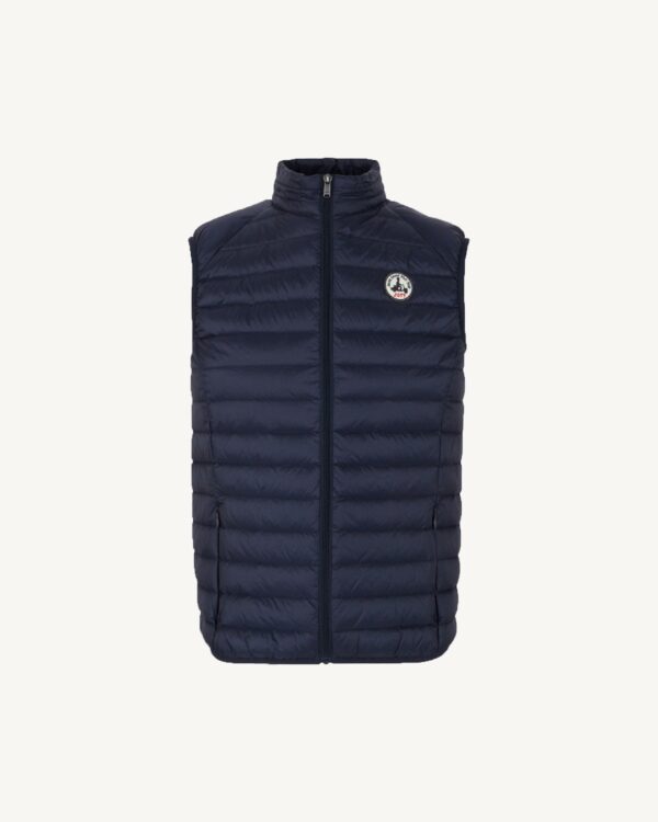Tom Navy Sleeveless Down Jacket