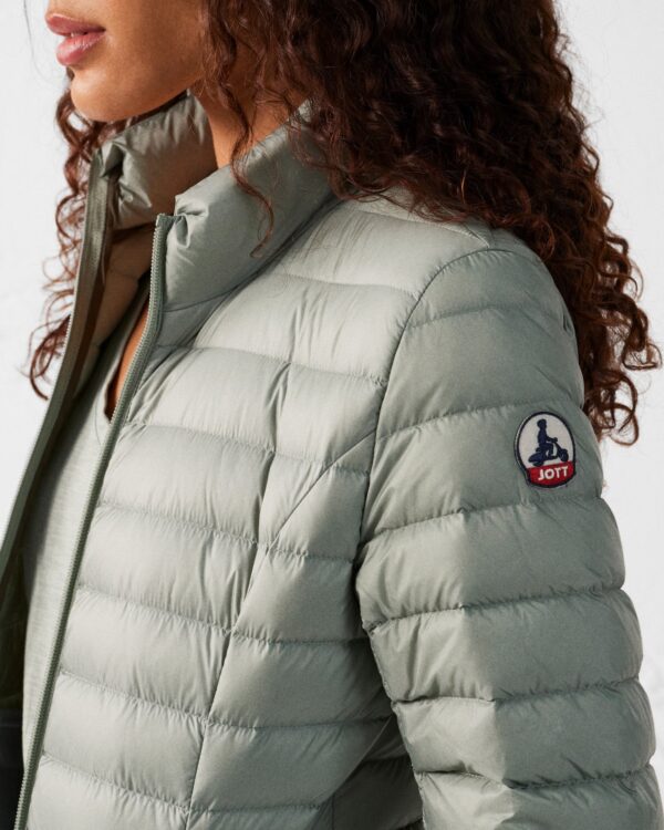 Cha Mineral Green Lightweight Down Jacket - Image 5