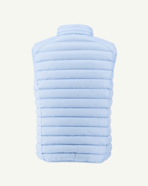 Tom Light Blue Sleeveless Down Jacket - Image 2