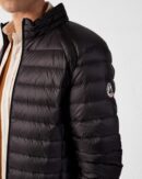 Matte Black Lightweight Down Jacket