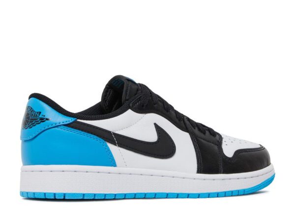Air Jordan 1 Retro Low OG Black Dark Powder Blue - Image 3