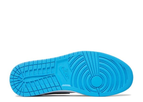 Air Jordan 1 Retro Low OG Black Dark Powder Blue - Image 4