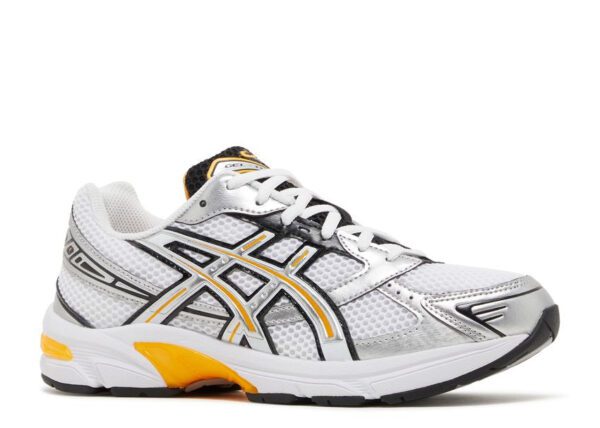 Asics Gel-1130 White Pure Silver Yellow - Image 2
