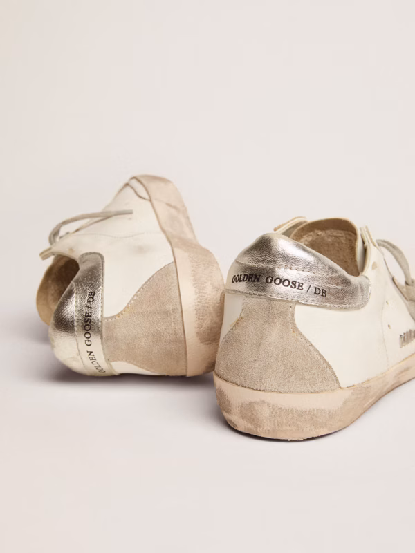 Women's Super-Star with silver heel counter and lettering with metal studs - Image 5
