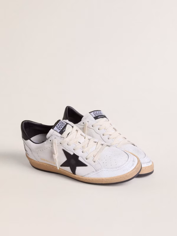 Women's Ball Star in nappa with black star and black heel counter - Image 2
