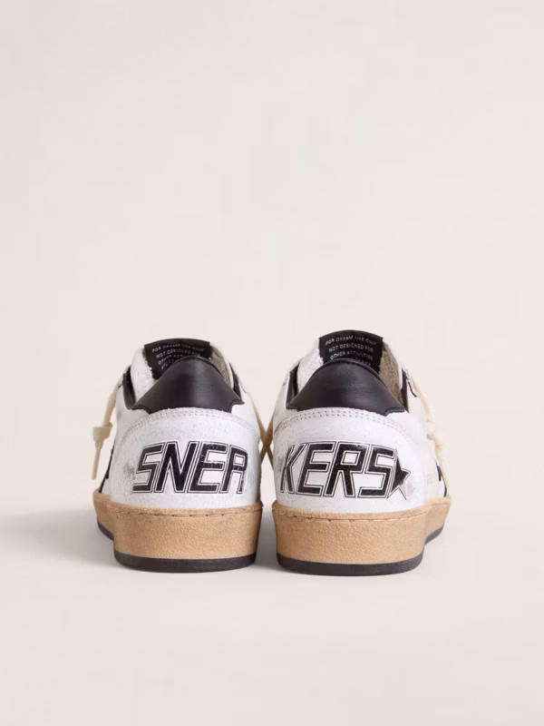 Women's Ball Star in nappa with black star and black heel counter - Image 4