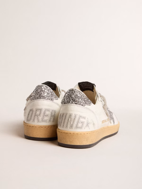 Women's Ball Star Wishes in Nappa Leather with Star and Glitter Heel - Image 5