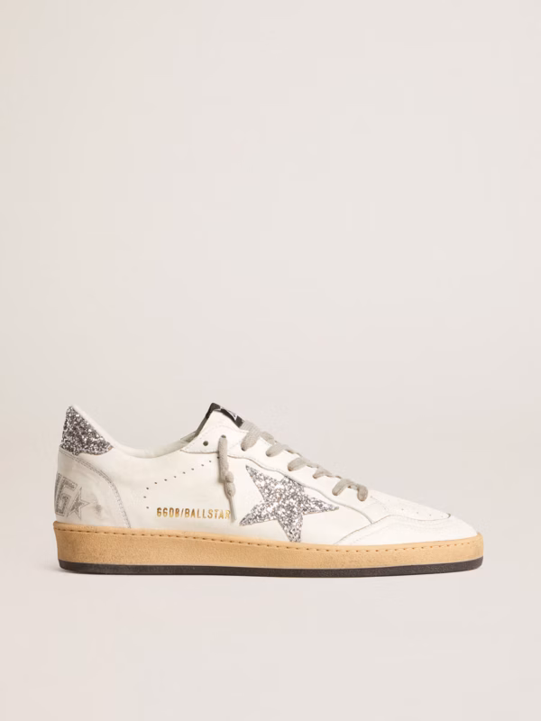 Women's Ball Star Wishes in Nappa Leather with Star and Glitter Heel