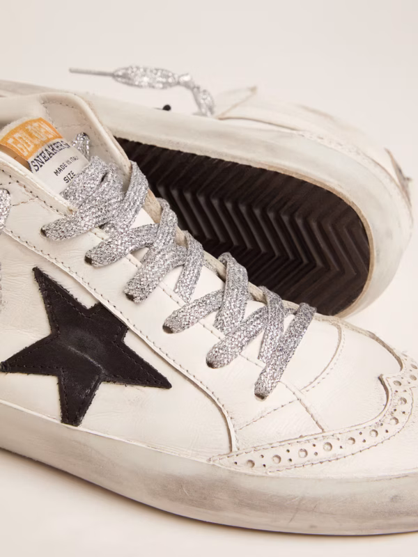 Women's Mid Star with laminated heel counter and glittery laces - Image 3
