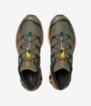 XT-6 - Dark Lichen Green / Black / Orange Red
