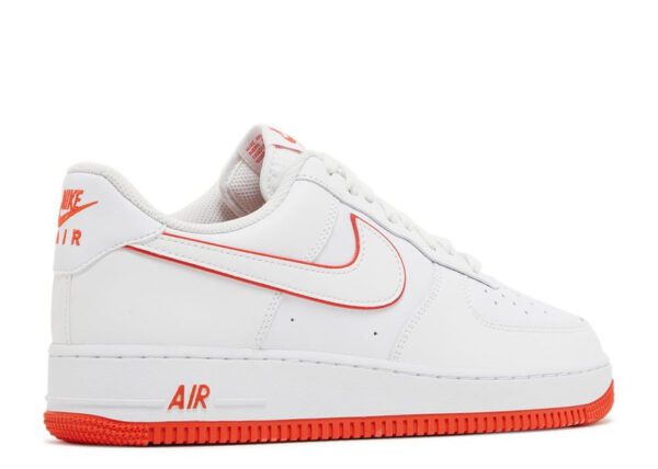 Nike Air Force 1 Low '07 White Picante Red - Image 3