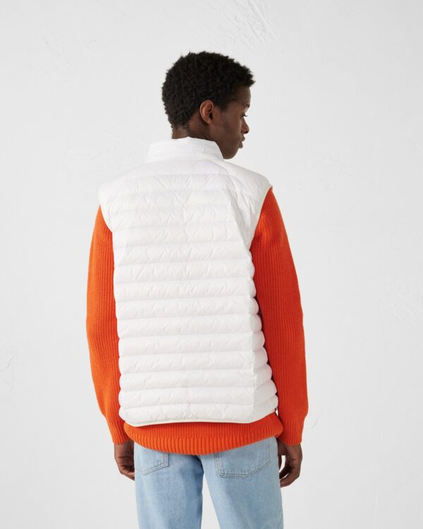 Tom White Sleeveless Down Jacket - Image 4