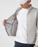 Matte Ice Grey Lightweight Down Jacket