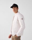 Matte White Lightweight Down Jacket