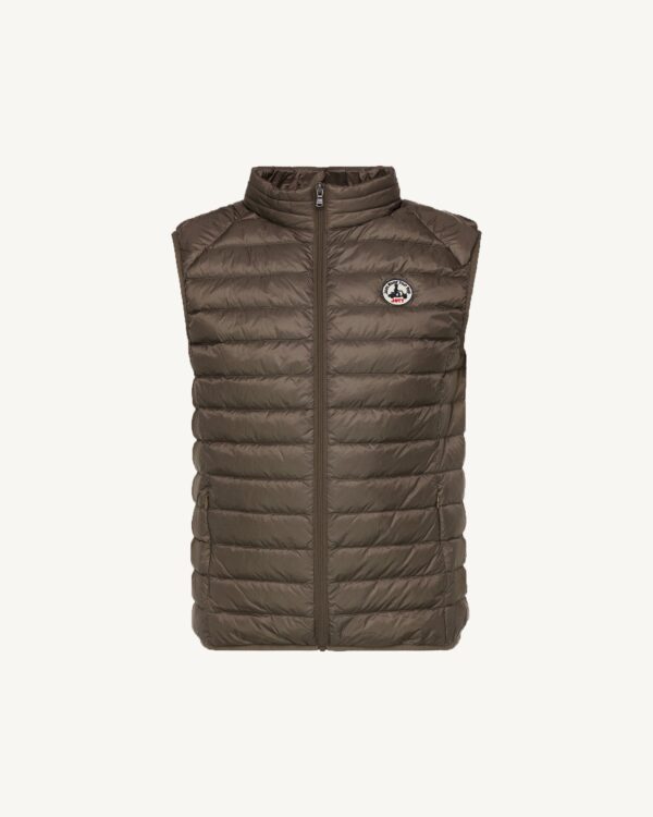 Tom Taupe Sleeveless Down Jacket