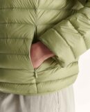 Lichen Mat lightweight down jacket