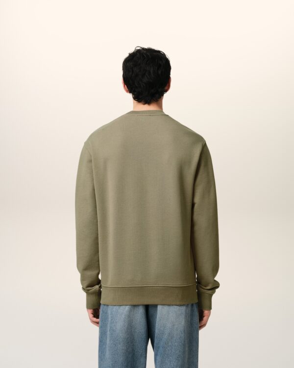 Green Friend of the Heart Cotton Sweatshirt - Image 4
