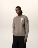Taupe Ami de Coeur Wool Sweater