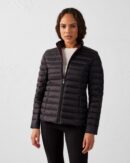 Black Cha lightweight down jacket
