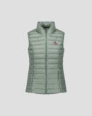 Seda Mineral Green Lightweight Sleeveless Down Jacket