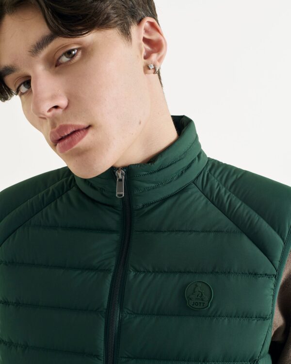Arafo Forest Stretch Sleeveless Down Jacket