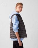 Seda Anthracite Sleeveless Lightweight Down Jacket
