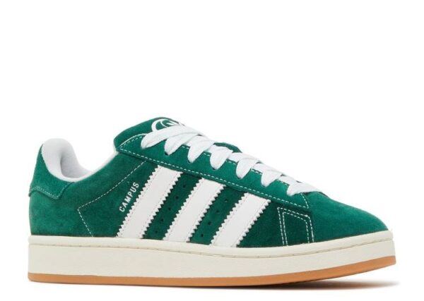 Adidas Campus 00s Dark Green Cloud White - Image 2