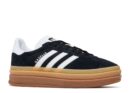 Adidas Gazelle Bold Black White Gum