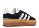 Adidas Gazelle Bold Black White Gum