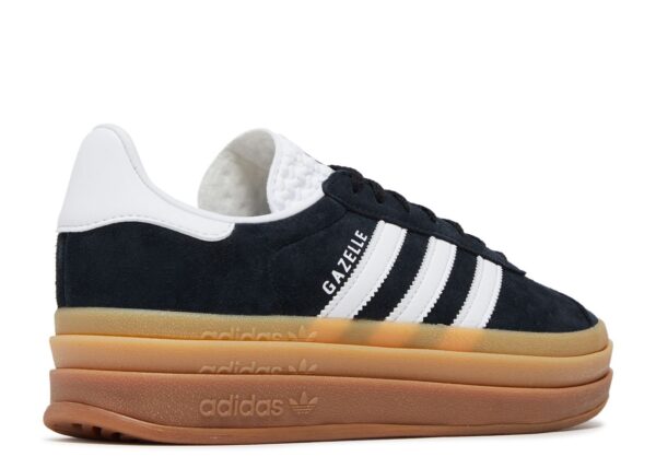 Adidas Gazelle Bold Black White Gum - Image 3