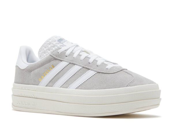 Adidas Gazelle Bold Grey White - Image 2