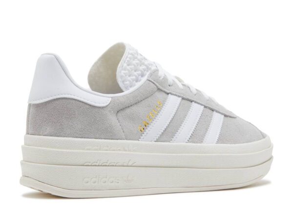 Adidas Gazelle Bold Grey White - Image 3