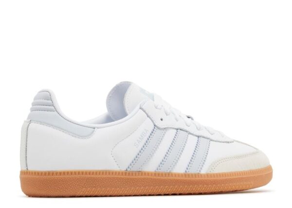 Adidas Samba OG White Halo Blue Gum - Image 3