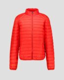 Matte Fire Red Lightweight Down Jacket