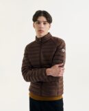 Matte Chocolate Lightweight Down Jacket