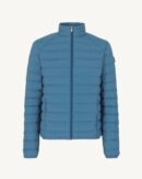 Aragon Blue Jeans Stretch Lightweight Down Jacket