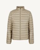 Beige Mat Lightweight Down Jacket