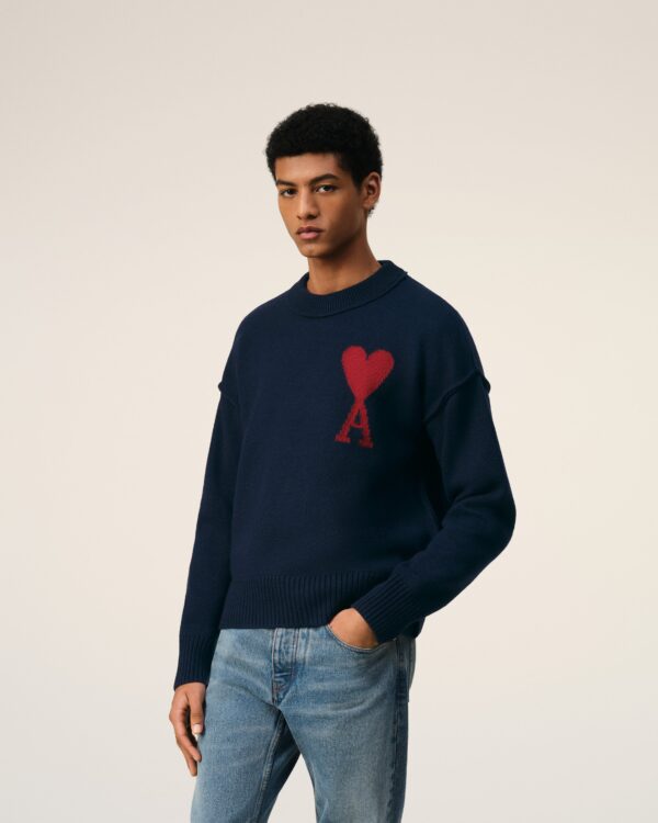 Red Ami de Coeur Sweater. - Image 3