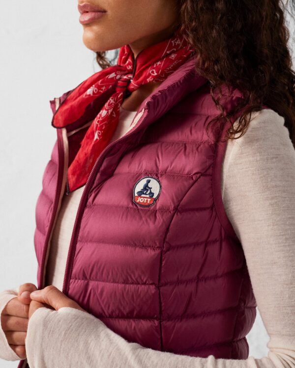 Plum Seda lightweight sleeveless down jacket - Image 6
