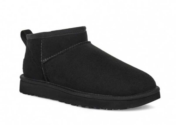 UGG Classic Ultra Mini Boot Black - Image 3
