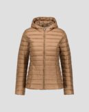 Cloe Fauve Lightweight Hooded Down Jacket