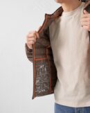 Nico Taupe Lightweight Hooded Down Jacket
