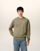 Green Friend of the Heart Cotton Sweatshirt
