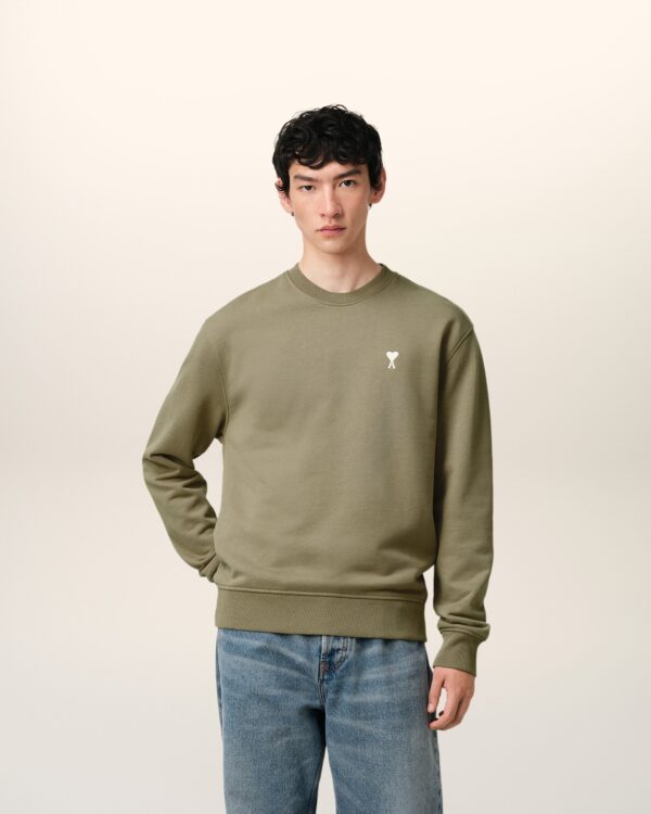Green Friend of the Heart Cotton Sweatshirt - Image 2