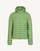 Nico Fern Green Lightweight Hooded Down Jacket