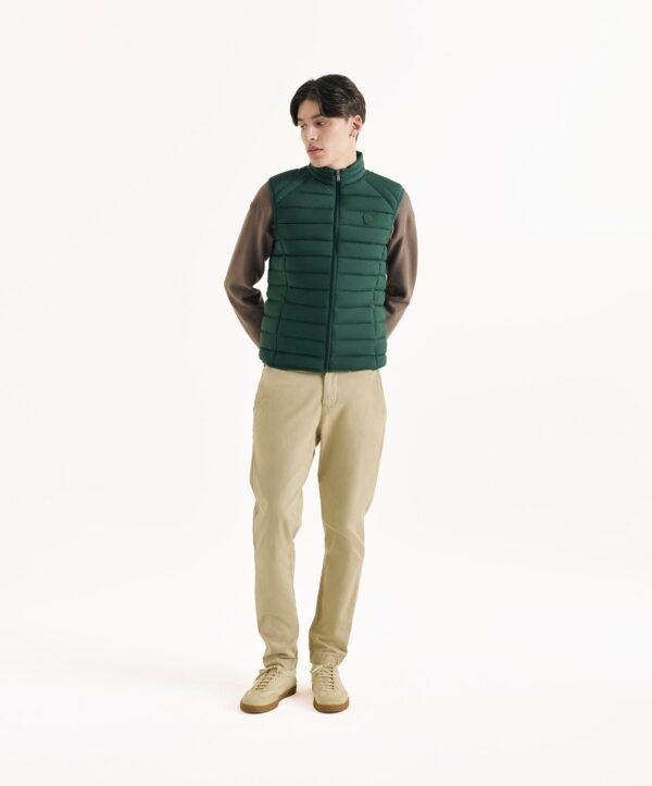 Arafo Forest Stretch Sleeveless Down Jacket - Image 7