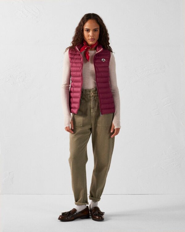Plum Seda lightweight sleeveless down jacket - Image 2