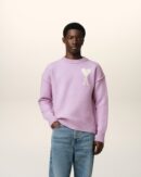 Purple Ami de Coeur Wool Sweater