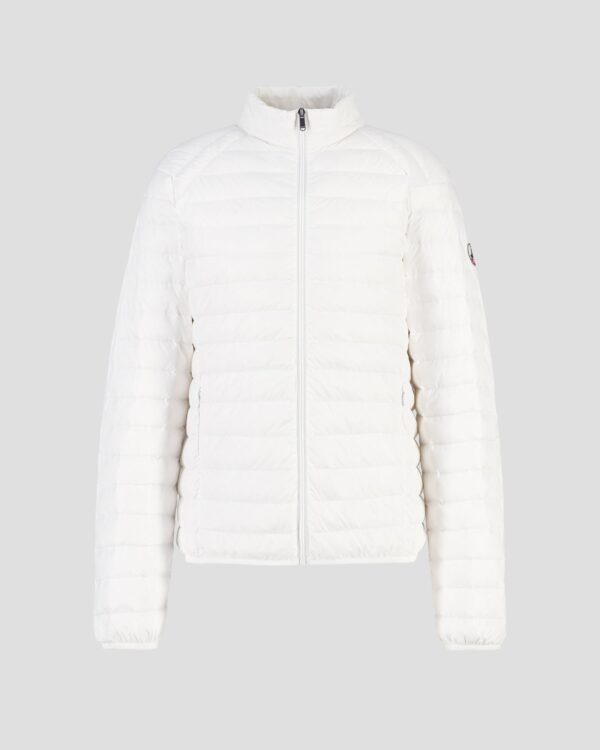 Matte White Lightweight Down Jacket