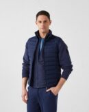 Arafo Marine stretch sleeveless down jacket